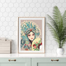 Chinese Opera DIY Diamond Painting Special Shaped 5D Handwork Wall Picture