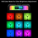 VL49 RGB LED Video Light Photography Fill In Light Dimmable NE 2500K-9000K H7S8