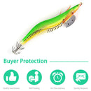 24.5g 13.5cm Artificial Crankbait Luminous Blowing Squid Fishing Lures Jig Ho