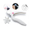 White False Nail Tip Cutter Clipper Slicer Nails Edge Salon Art Tip Trimmer