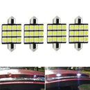 5630 12SMD 39MM COB Car LED Reading Bulbs Dome Lamp Festoon Light C5W For 4Pcs