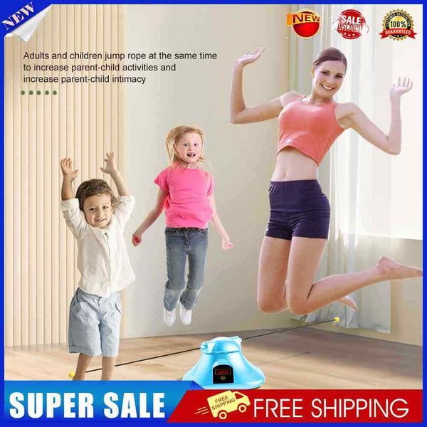 #A Smart Jump Rope Electronic Counting Intelligent Skipping Rope Home Gym Equipm