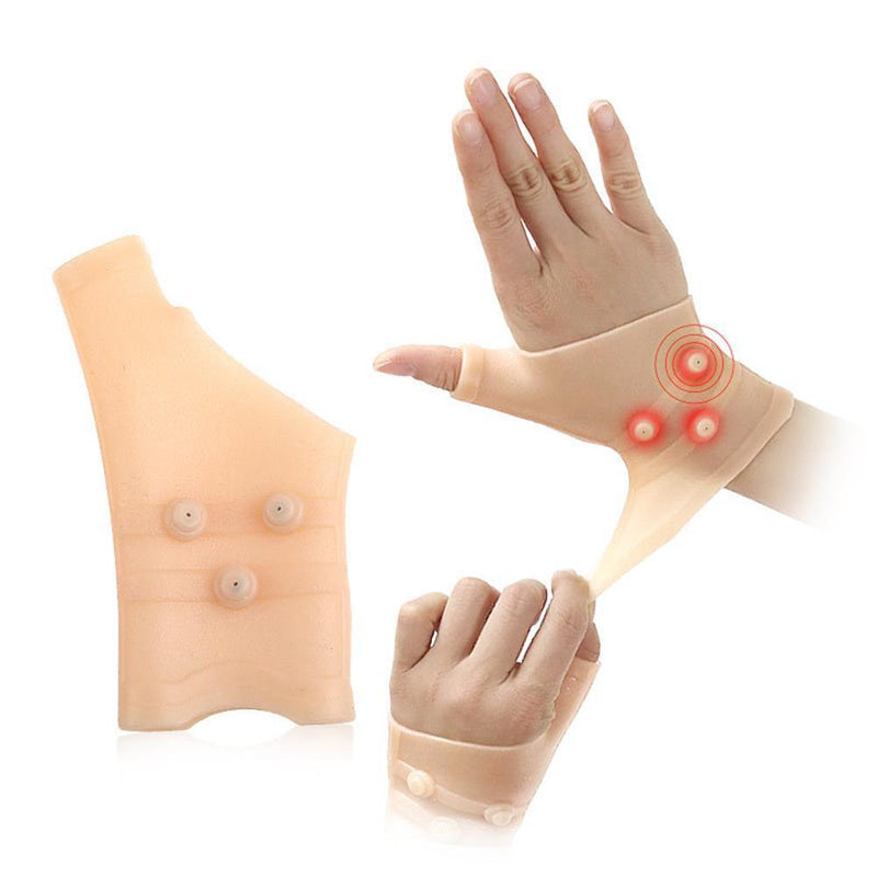 Thin Magnetic Therapy Wrist Gloves Pain Relief Wrist Hand Support Braces