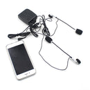 Rider to Passenger Motorcycle Helmet Intercom Motorbike Wired Headset Interphone