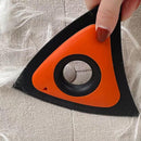 Dog Cat Hair Remover Brush Pet Lint Fur Carpet Sofa Lint Scraper (Orange)