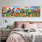 Drill Point Handcraft DIY Fence Birds Full Diamond Painting Canvas Mosaic Kit