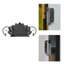 Smart Video Doorbell Bracket Wall Mounted ABS Doorbell Accessories (Black) Newly