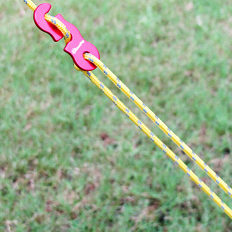 4x Tent Reflective Paracord Cord Lanyard Rope Outdoor Camping Survival Equipm