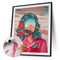Flower Personification Oil Paint By Numbers Kit DIY Acrylic Painting on Canvas
