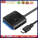 SATA to USB C Cable USB 3.1 Type C to 2.5 3.5 SATA III Hard Drive Adapter 0.4m
