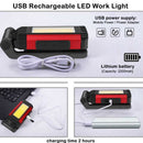 Folding Torch Magnetic Inspection Lamp Portable LED Work Light Rechargeable
