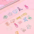 Desktop Storage Memo Desk Organizer Binder Clip Paper Clips Stationery Bookmark