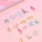 Desktop Storage Memo Desk Organizer Binder Clip Paper Clips Stationery Bookmark