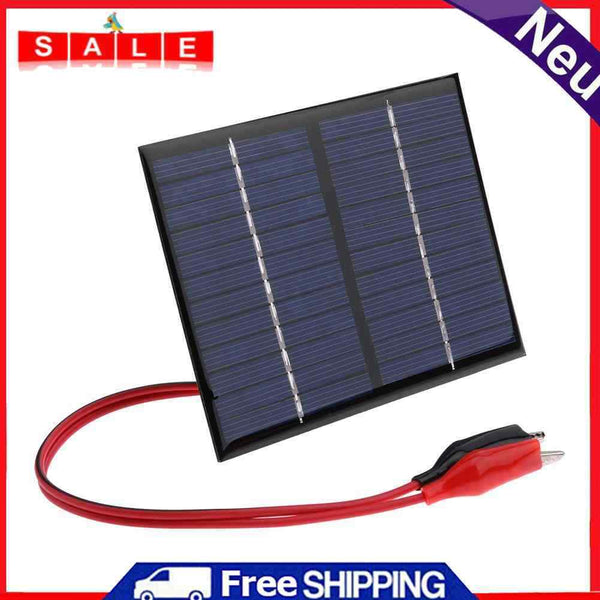 Weiounimoto 1.5W 12V Solar Cell Polysilicon Flexible DIY Solar Panel Power Ban