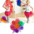 9pcs sensory scarves rainbow juggling fashion dance ballet gymnastics Y5N5