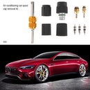 Occitop R134a Air Conditioning Valve Core A/C System Caps Service Remover Kit