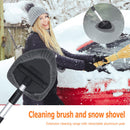 Car Windshield Window Cleaner Brush Telescopic Glass Cleaning Snow Scraper Newly