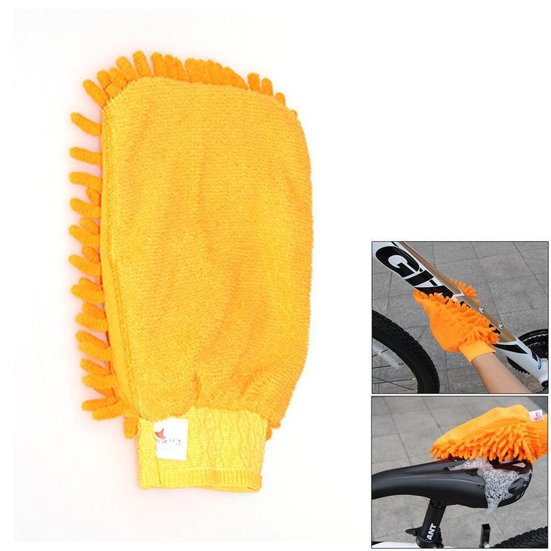 Bicycle cleaing Tool kits Chain Cleaner+tire Brushes+Bike Cleaning gloves Newly