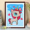 DIY 5D Cartoon Horn Horse Part Special Shape Diamond Painting Kit (T049)