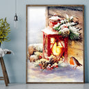 5D DIY Christmas Snow Bird Full Round Diamond Painting Home Decor (sz1187) Newly