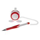 Elastic Rope Ballpoint Pen Fixed Desktop Pen School Office Stationery(Red) Newly