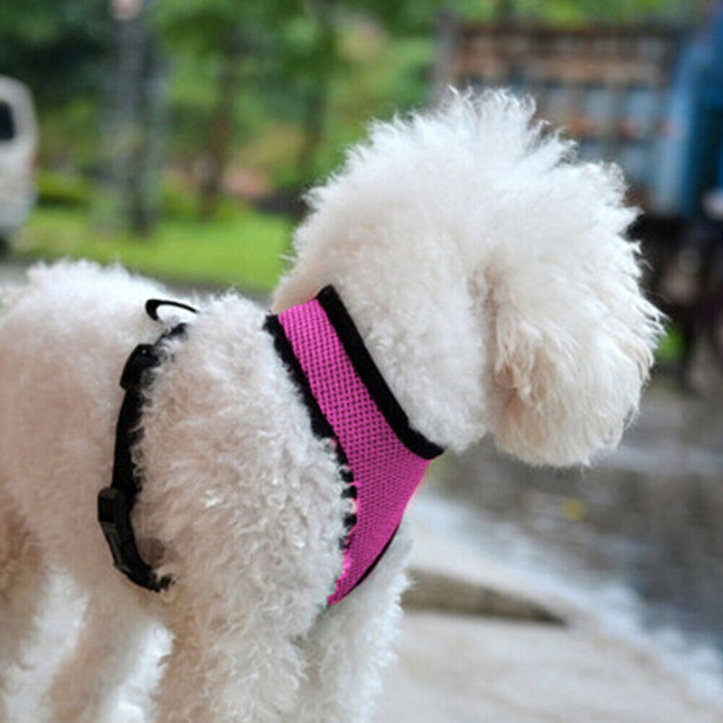 Reflective Cat Dog Collar Harness Comfortable Kitten Vest Harnesses for Training