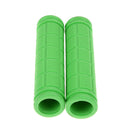 Soft BMX MTB Cycle Mountain Bicycle Bike Handle bar Rubber End(green)