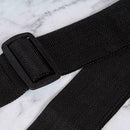 Nylon Guitar Strap For Acoustic Electric Bass Adjustable Black B A5O1 Nylon G8I5