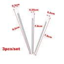 Knitter Crochet Hook Nylon Wire Yarn Sewing Needles Knitting Needles Big Eye