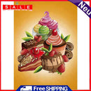 5D Diamond Painting Full Round Drill Dessert Picture of Rhinestone