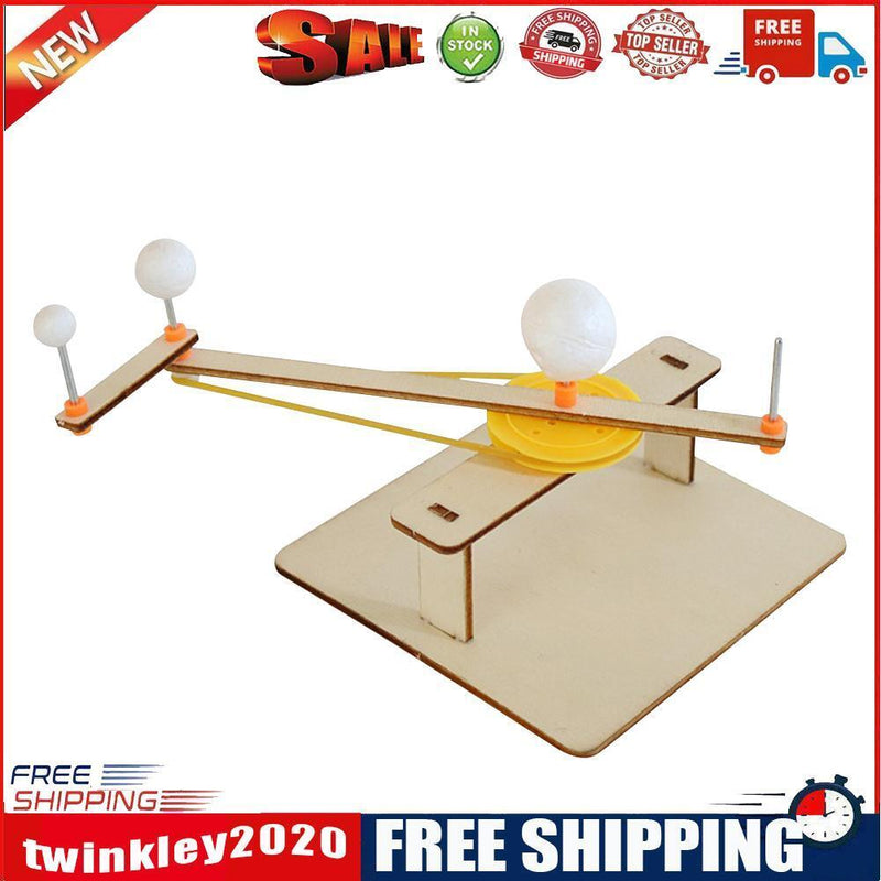 DIY Earth Moon Sun Assembled Kits Kids Science Geography Materials Toys