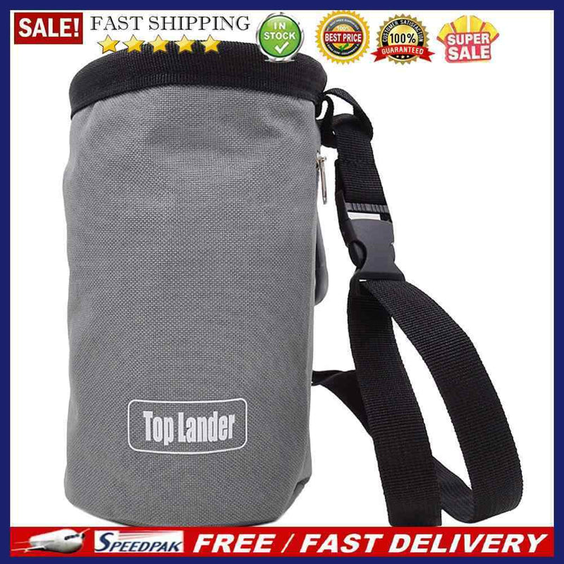 Rock Climbing Chalk Bag Magnesium Powder Storage Pouch with Adjustable Belt
