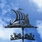 Iron Weathervane Garden Stake Patio Yard Weather Wind Vane Ornament D4J7 S6S0