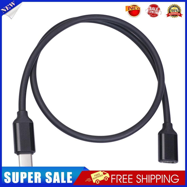 0.5m USB C Extension Cable Type C Male to Female PD Charging Extender Cord