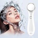 Ultrasonic Ion Face Lifting Beauty Device Skin Care Facial Massager (White)