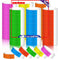 800 DuPont paper Bracelets 6 colors (red orange yellow green pink blu