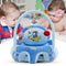 Infant Sofa Seat Skin Plush Safety Seat Chair Without Cotton (Dark Blue) Newly