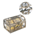 Plastic Gem Jewelry Transparent Treasure Box Pirate Container Storage Organizer