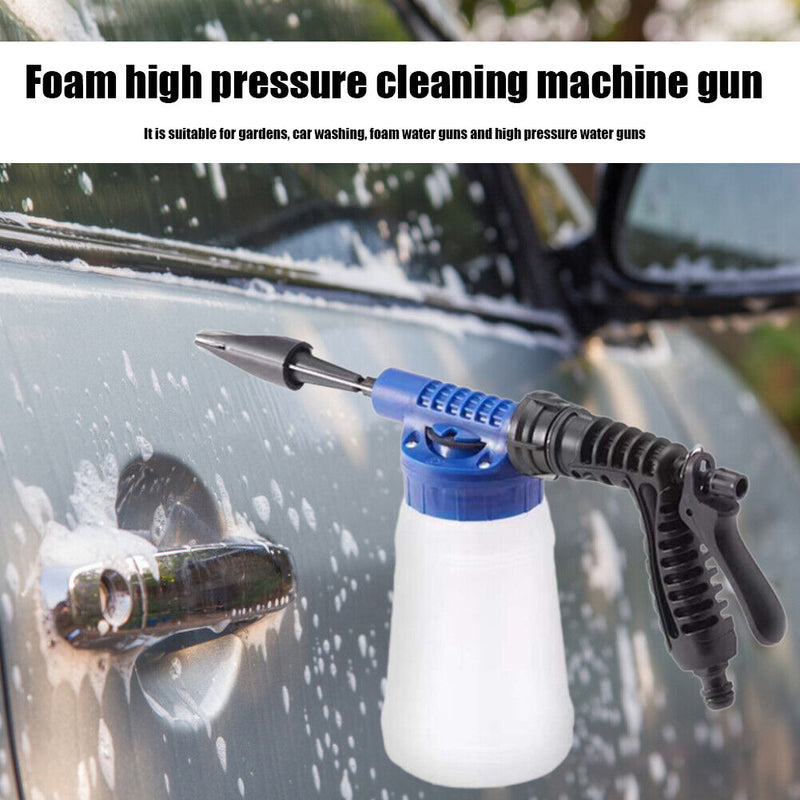 1L Plastic Foam Generator Water Gun Auto Car Washing Washer Nozzle Sprayer