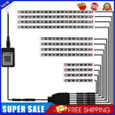Motorcycle Neon Lights Bar Motorbike Rhythm RGB APP Control Lamp (1 for 12)