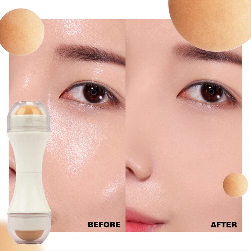 Portable Volcanic Roller Oil Cleansing Skin Care Tool for Women Men Matte Makeup