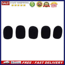 5pcs Soft Elastic Sponge Microphone Head Cover for Headset Collar Mic