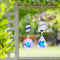 2pcs Prism Hanging Drop Window Crystals Rainbow Catcher Wind Chime Car Ornament
