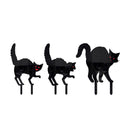 #A Scary Cat Insert Lawn Party Scene Props Art Sculpture for Home Outdoor Cour