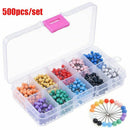 Office School Thumbtacks Plastic Head with Steel Point Map Tacks Push Pins