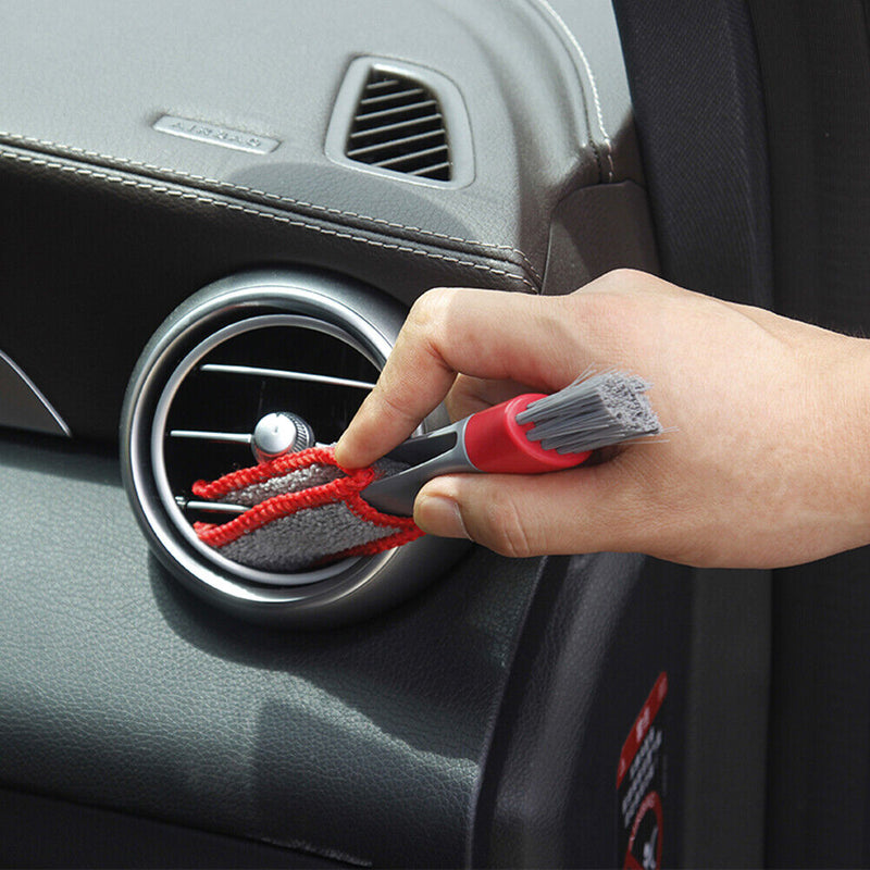 Microfiber Cleaning Brush for Car A/C Outlet Home Window Shutter Keyboard Duster