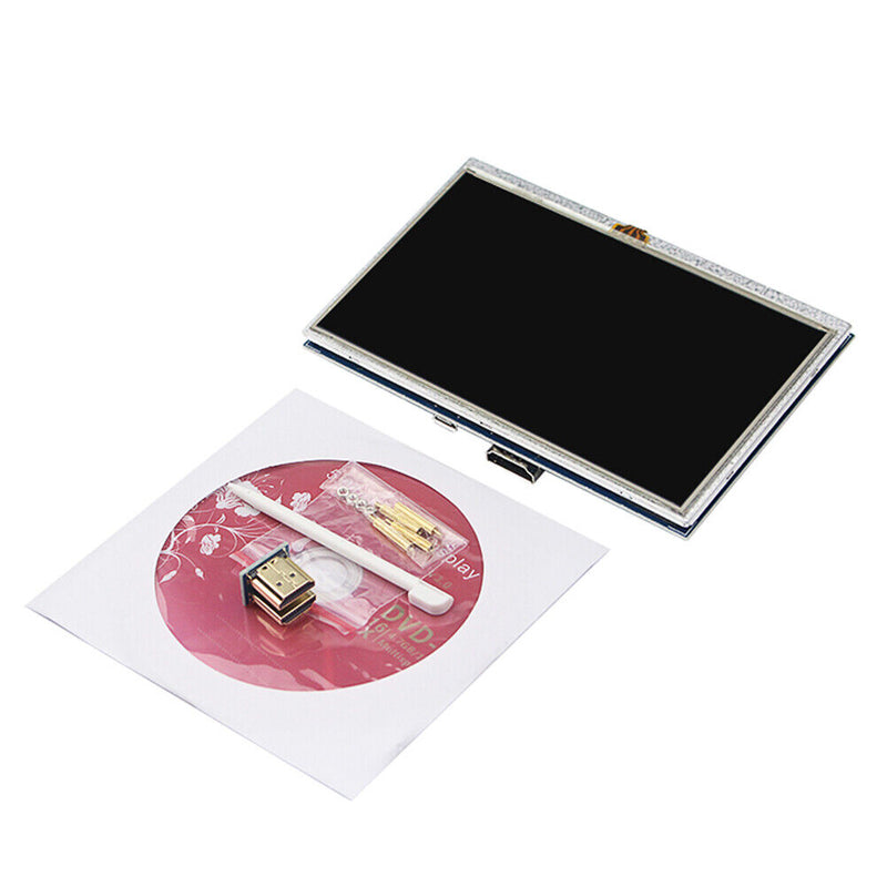 5 inch LCD Touch Screen HDMI-Compatible Display Kit for Raspberry Pi 3B+ Newly