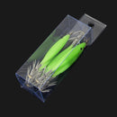 5pcs Luminous Octopus Squid Fishing Lure Jig Hook Night Light Up Bait Shrimp_