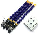 Bench Vise Table Clamp Soldering Station PCB Welding Repair Tools (4 Arms)