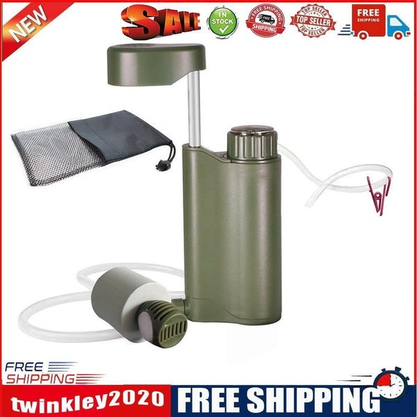 Outdoor Water Purifier Camping Hiking Emergency Life Survival Water Filters